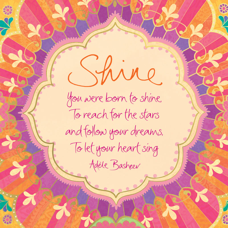 Intrinsic Shine Quote by Adèle Basheer