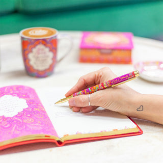 Australian inspirational purple inked pens by Intrinsic Adèle Basheer