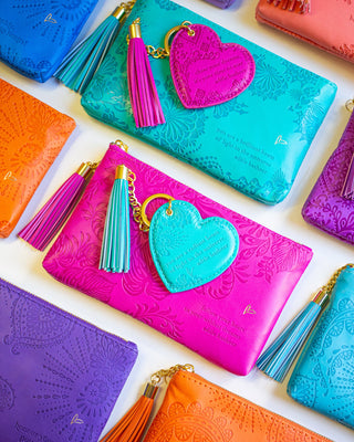 Australian inspirational purses and keyrings by Intrinsic Adèle Basheer