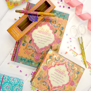 Live Life Wonderful | Inspirational Stationery Bundle