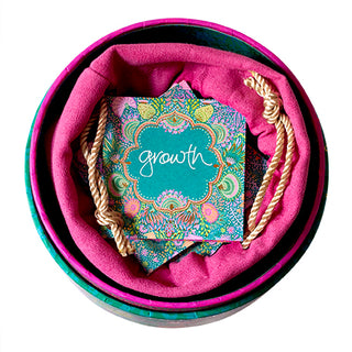 Intrinsic's Intuition Cards for Joy & Happiness. 32 affirmation cards with quotes from Adèle Basheer to uplift and empower. Beautiful to receive spiritual guidance, deep insight and tune into your inner knowing when you need a dose of inspiration.