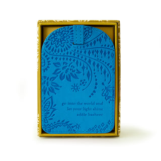 Amalfi Blue Luggage Tag