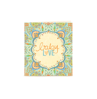 Intrinsic Adèle Basheer Baby Love Gift Tag Card