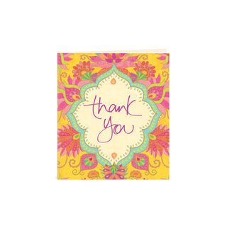 Intrinsic Thank You Gift Inspirational Yellow Gift Tag