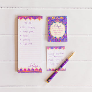 Believe Magnetic List Pad Set