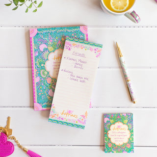 Joy & Happiness Magnetic List Pad Set