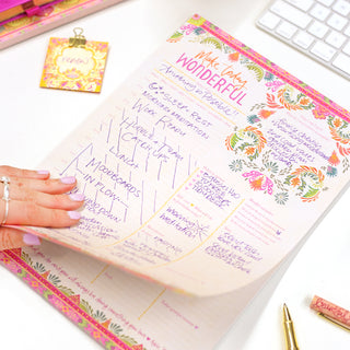 Australian Intrinsic A4 Daily Planner Pad for notes, to do lists and daily plans