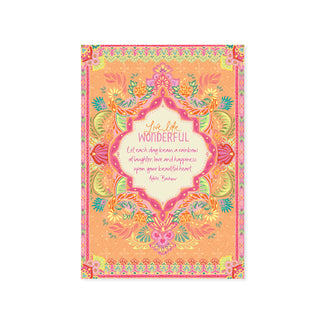 A5 lined writing pad with blank pages - designed and printed in South Australia