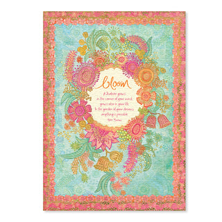 Australian Intrinsic Garden Lovers Bloom 1000 Piece Jigsaw Puzzle with inspirational Adèle Basheer quote