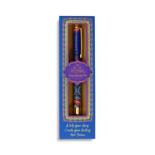 Intrinsic Blue Mandala Pattern Courage Rollerball Pen