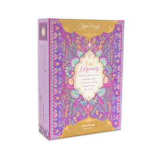 Intrinsic Adèle Basheer New Beginnings Purple 1000 Pieces Inspirational Jigsaw Puzzle Box 70cm x 50cm