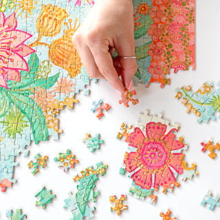 Intrinsic Rainbow Multi-coloured Inspirational Jigsaw Puzzle and Game Pieces