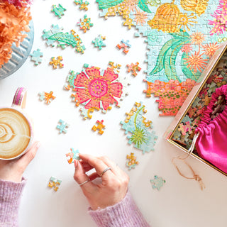Self care and mindfulness puzzle activity to train your brain and improve your memory