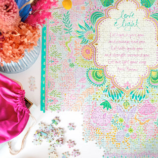 Lockdown mindfulness activity for jigsaw puzzle lovers and board game addicts