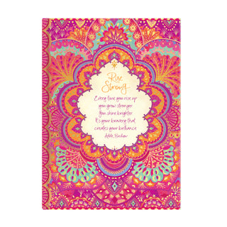 Intrinsic magenta + purple stationery - Rise Strong A5 Journal notebook