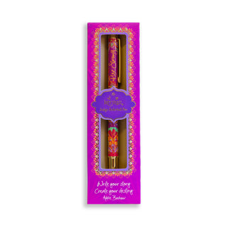 Intrinsic Rise Strong Ballpoint Pen - High quality colourful pen with boho pattern, inspirational gifts for her