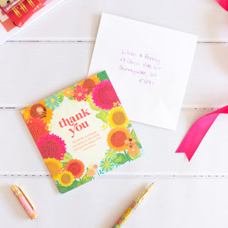 Intrinsic Greeting Card with heartfelt thank you Message for a special friend/Mum/Mother/Family member on cover-  friendship quote by Adele Basheer - Made in South Australia