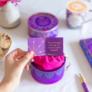 Gift boxed Intrinsic intuition cards for Daily wisdom, gift boxed affirmation cards