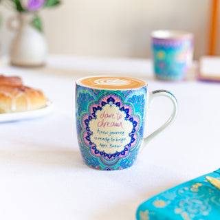 Intrinsic Inspirational colourful mugs and cups - Intrinsic Dare to Dream  Ceramic Gift Boxed Coffee Mug - colourful gifting mugs