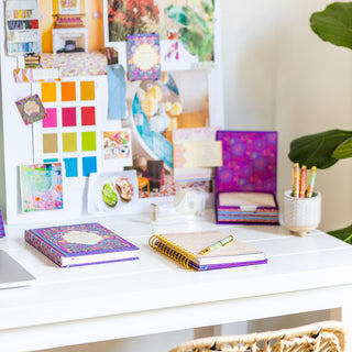 Intrinsic New Beginnings Purple Stationery Range