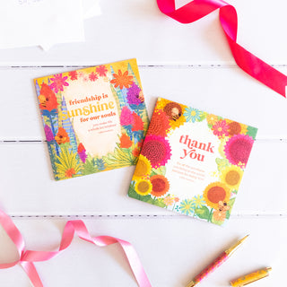 Intrinsic Blissful Blooms Collection - Just Because/Thankyou/ All occasion Greeting Card with heartfelt quote by Adele Basheer - Made in South Australia