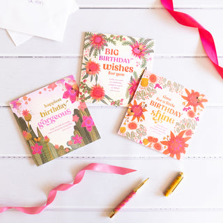 Intrinsic Blissful Blooms Greeting Cards Collection - All Occasion and Birthday Greeting Cards with heartfelt quotes by Adele Basheer - Australian Made - Cards for her, cards for them, cards for Mum, Cards for friend, cards for girlfriend