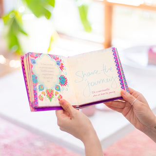 Intrinsic Beautiful friend  Quote Book with Affirmations by Australian Inspiration icon Adèle Basheer - Thank you gift for a special friend - special quotes about best friends