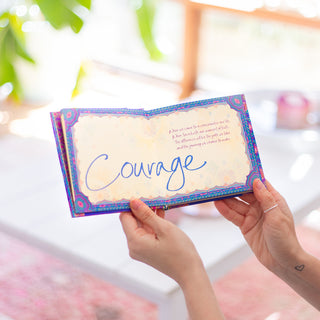 Intrinsic Courage and Strength Quote Book with Inspirational Affirmations by Adèle Basheer -  heartfelt messages of hope and perseverance