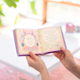 Intrinsic New Beginnings purple Quote Book with Inspiring Affirmations by Adèle Basheer - Travelling quotes, quotes about New beginnings, Quotes to inspire fresh starts