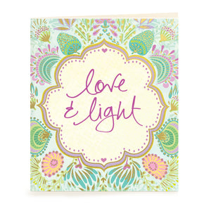 Intrinsic Love and Light Gift Tag Card