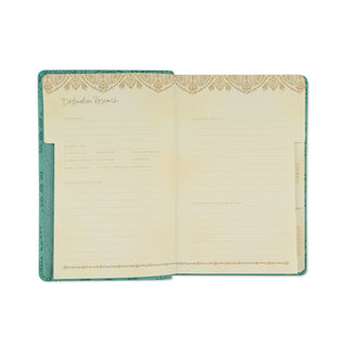 Intrinsic-Luxe Travel Journal - Turquoise