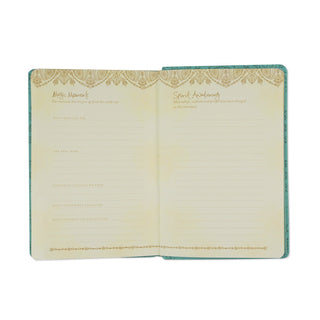 Intrinsic-Luxe Travel Journal - Turquoise