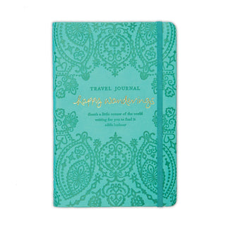 Intrinsic-Luxe Travel Journal - Turquoise