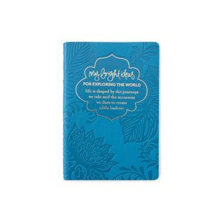 Intrinsic Teal Blank Mini Journal