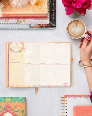 2026 Diary Planner | Citrine Dream | Year for New Beginnings