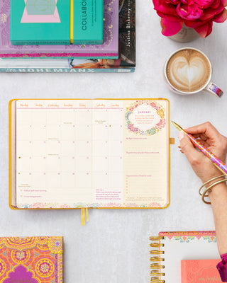 2026 Diary Planner | Limoncello Yellow | Year for Radiating Joy