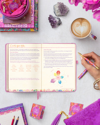 2026 Diary Planner | Moonlit Mauve Purple | Year for Abundance