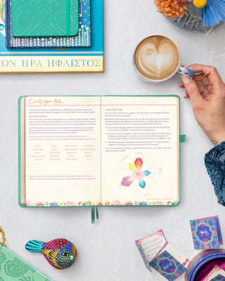 2026 Diary Planner | Tahitian Turquoise | Year for Abundance