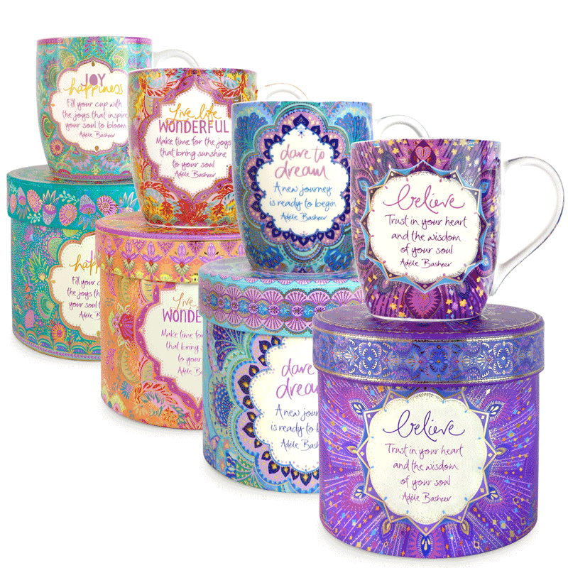 Uplifting Mug Bundle x 4 | Create Your Own