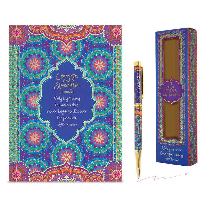 Courage + Strength | Journaling + Pen Bundle