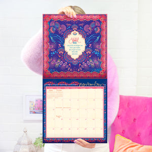 Feel uplifted and empowered and let your soul rise with your Intrinsic 2024 Cherish Calendar, with soulful messages from inspiration icon Adèle Basheer, and stunning gold-foiled designs.