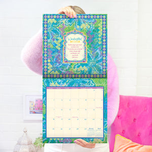 Feel uplifted and empowered about the wonderfilled days ahead with your Intrinsic 2024 Cherish Calendar, with soulful messages from inspiration icon Adèle Basheer, and stunning gold-foiled designs.