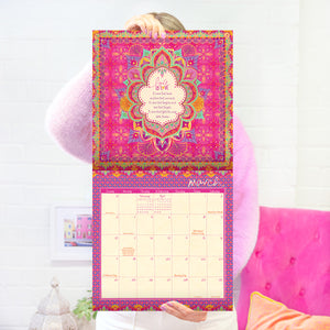 Feel uplifted and empowered with your Intrinsic 2024 Cherish Calendar, with soulful messages from inspiration icon Adèle Basheer, and stunning gold-foiled designs.