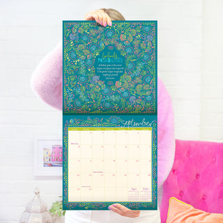 Feel uplifted and empowered to discover infinite possibilities with your Intrinsic 2024 Cherish Calendar, with soulful messages from inspiration icon Adèle Basheer, and stunning gold-foiled designs.