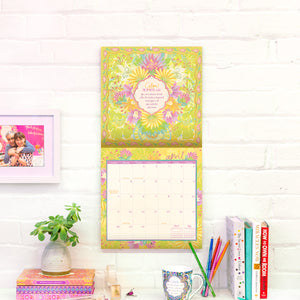 Feel uplifted and empowered to glow in all your potential with your Intrinsic 2024 Cherish Calendar, with soulful messages from inspiration icon Adèle Basheer, and stunning gold-foiled designs.