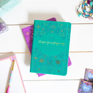 2024 Diary The Year for New Beginnings - Turquoise Twist