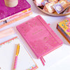 2025 Australian pink diary with journaling, goal setting, mindfulness and intention setting