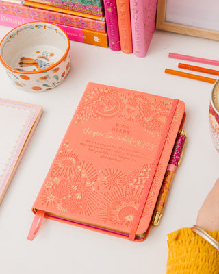 2026 Diary Planner | Peach | Year for Radiating Joy