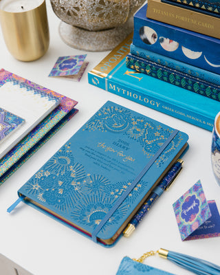 Intrinsic Denim Days Year for You Diary with soulful journaling prompts.