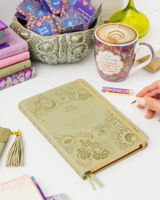 2026 Diary Planner | Olivine Green | Year for New Beginnings